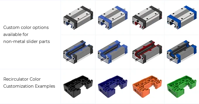 Custom Carbon Steel Linear Guides